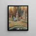 At the staircase of the park - Georg Janny — framed artwork on a wall