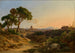 Vue de Rome avec Saint-Pierre depuis la Villa Doria Pamphili - Georg Kobell — Ansicht des Kunstwerks