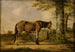 Pferd in der Nähe eines Baumes - Georg Kobell — Ansicht des Kunstwerks
