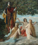 Hagen e le tre figlie del Reno - Georg Kugler — vista dell’opera