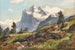 Wetterhorn vicino a Grindelwald - Georg Macco — vista dell’opera