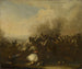Kampf der Reiter von Augsburg - Georg Philipp Rugendas der Ältere — Ansicht des Kunstwerks
