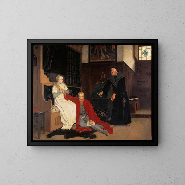 Erik XIV, König von Schweden - Georg von Rosen — gerahmtes Bild an der Wand
