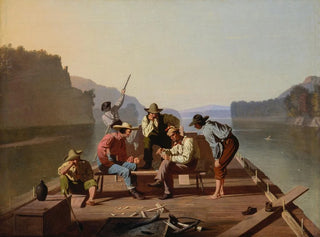 George Caleb Bingham - Raftsmen Playing Cards.webp