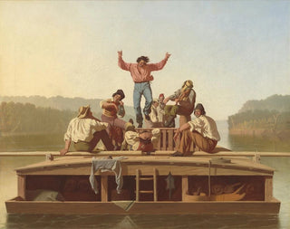 George Caleb Bingham - The Jolly Flatboatmen.webp