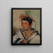 A-Nah-Kwet-To-Hau-Py-O Un ragazzo seduto tra le nuvole - George Catlin — quadro incorniciato alla parete