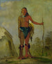 Aih-No-Wa Le Feu, un Renard Médecin - George Catlin — vista dell’opera