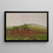 Bogenkampf der Mandans - George Catlin — gerahmtes Bild an der Wand