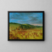 Gioco della palla dei Choctaw - George Catlin — quadro incorniciato alla parete