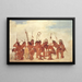 Danse des Braves à Fort Snelling - George Catlin — quadro incorniciato alla parete