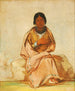Chee-A-Ex-E-Co Mädchen eines herzlosen Hirsches - George Catlin — Ansicht des Kunstwerks