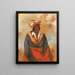 Ktteeotbbee Comment a-t-il tué un brave reconnu - George Catlin — gerahmtes Bild an der Wand