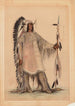 Mah-To-Toh-Pa, the Mandan chief - George Catlin — artwork view