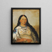 Mi-ne-kee-snk-te-ka Mink eine schöne Frau - George Catlin — gerahmtes Bild an der Wand