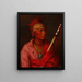 Pas de cœur Nan-che-ning-ga - George Catlin — quadro incorniciato alla parete