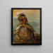 Pah-mee-cw-ee-tah L'uomo che insegue uno chef - George Catlin — quadro incorniciato alla parete