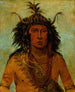 Say-Say-Gon Hail Storm Chef de guerre - George Catlin — vista dell’opera