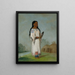 Seet-S-Be-A Mittagssonne eine hübsche Mädchen - George Catlin — gerahmtes Bild an der Wand