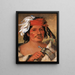 Sénèque Steele, un grande libertino - George Catlin — quadro incorniciato alla parete