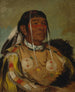 Sha-C-Pay, der Sechs-Chef der Ojibwés der Ebenen - George Catlin — Ansicht des Kunstwerks