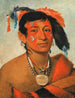 Sha-W-No Le Sud, un guerrier reconnu - George Catlin — Ansicht des Kunstwerks