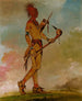 Shin-Ga-Ws-Sa Bel Oiseau - George Catlin — vista dell’opera