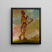 Shin-Ga-Ws-Sa Bel Oiseau - George Catlin — quadro incorniciato alla parete