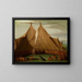 Festmahl der Sioux-Hunde - George Catlin — gerahmtes Bild an der Wand