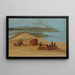 Sioux adorant aux rochers rouges - George Catlin — gerahmtes Bild an der Wand