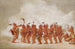 Danse des esclaves Sac et Fox - George Catlin — Ansicht des Kunstwerks