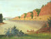 Südseite der Insel Buffalo mit Büffelbuchten im Vordergrund - George Catlin — Ansicht des Kunstwerks