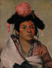 Tcha-Kuk-O-Ko-Mugh Großkoch un Junge - George Catlin — Ansicht des Kunstwerks