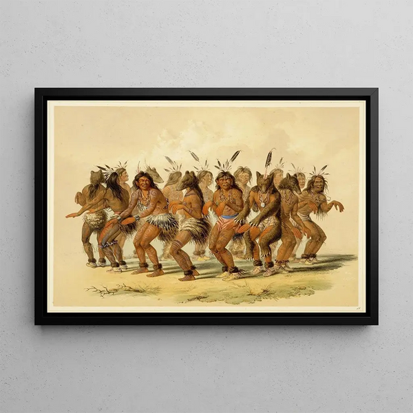 George Catlin - The Bear Dance.webp