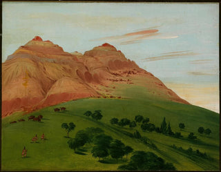 George Catlin - View In The Grand Detour 1900 Miles Above St Louis.webp