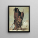 Wnnestou White Buffalo, un vecchio guaritore - George Catlin — quadro incorniciato alla parete
