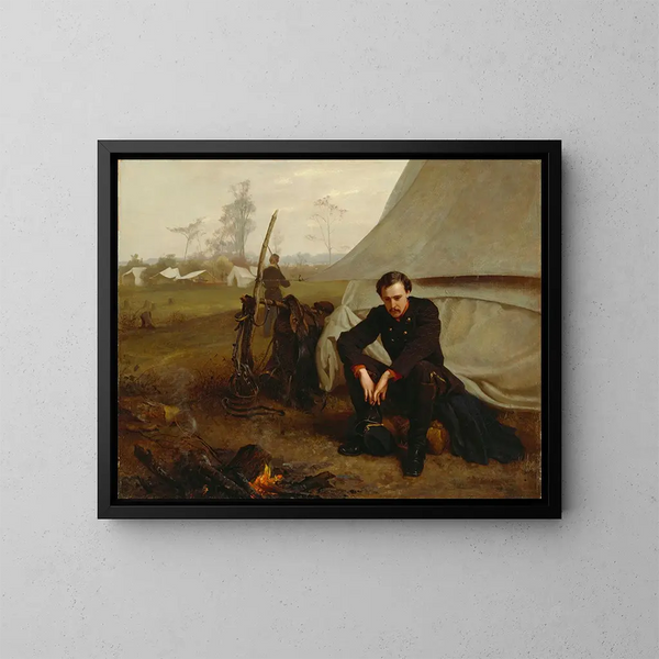 Vorne - George Cochran Lambdin — gerahmtes Bild an der Wand