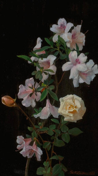 George Cochran Lambdin - Spring Blossoms.webp