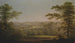 Easby Hall and Easby Abbey with Richmond Yorkshire in the background - George Cuitt the Elder — artwork view