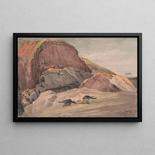 George Cumberland - Near WestonSuperMare with Steep Holme Island.webp