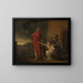 Andromaca supplicante Ulisse di risparmiare la vita di suo figlio - George Dawe — quadro incorniciato alla parete