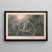 Kreuz und Krone - George E Perine — gerahmtes Bild an der Wand