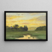 West Rock visto da West River - George Edward Candee — quadro incorniciato alla parete