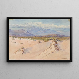 George Elbert Burr - Sand Dunes Harlech North Wales.webp