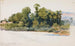 La Wye al castello di Wilton, Galles - George Elbert Burr — vista dell’opera