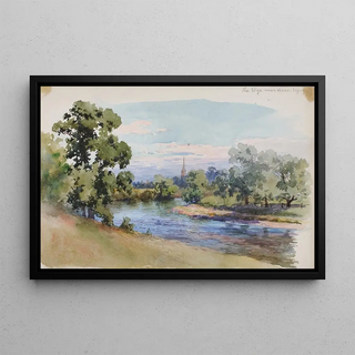 George Elbert Burr - The Wye near Ross.webp