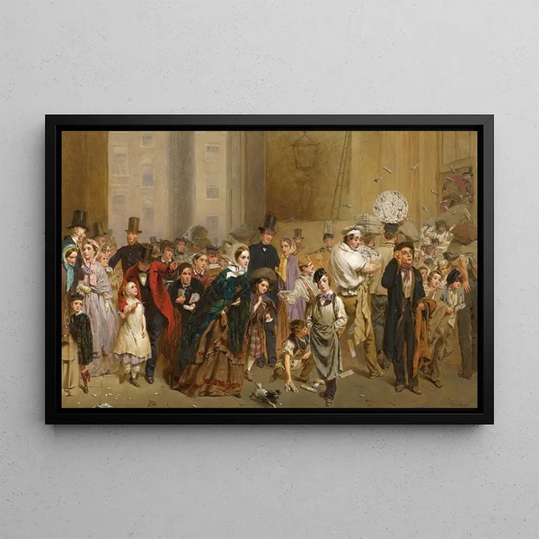 George Elgar Hicks - The General Post Office One Minute Before Six.webp
