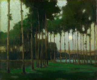 George Elmer Browne - Moonlight Landscape.webp