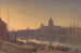 Saint Paul depuis Southwark al tramonto - George Fennell Robson — vista dell’opera