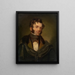Portrait de William Smith O'Brien 1803-1864 Jeune Irlandais - George Francis Mulvany — gerahmtes Bild an der Wand