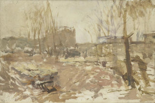 George Hendrik Breitner - Bouwterrein aan de De Clercqstraat.webp